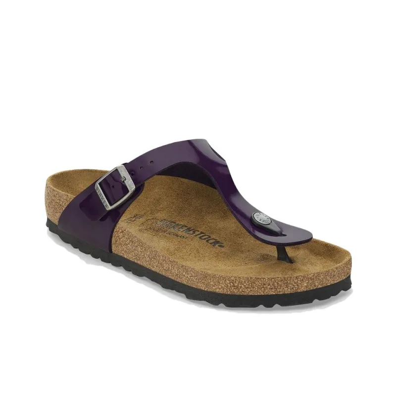 Birkenstock Gizeh Series EVA Slip-Resistant Flip Flops Women's Purple Regular-2