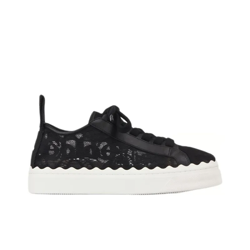 Chloé Lauren Lace Up Sneakers Women's-1