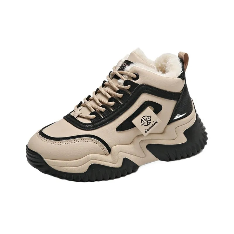 Kuding Slip Resistant Warm Casual Shoes Women's-5