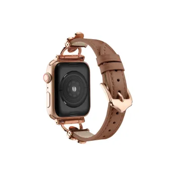 ZHENGGUANG Watch Band Apple Compatibility 38 49mm PU Leather Material