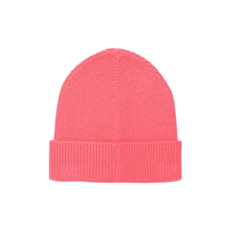 DIESEL Logo Embroidered Turn-Up Hem Beanie-1