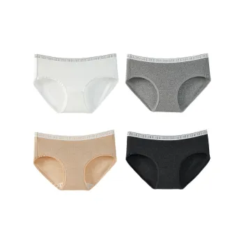 MIIOW Underpants Women's 4 Pack Mixed Color