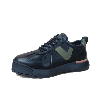 Paul Gabriel Durable Breathable Low Top Casual Shoes Men's Black Green