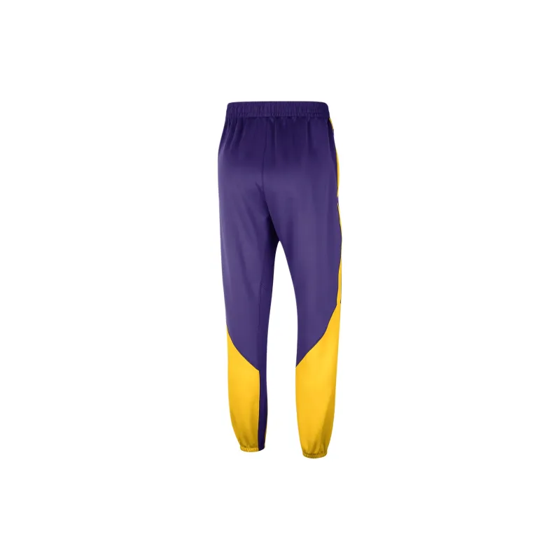 Nike Los Angeles LakersDRI FIT NBA Knitted Sweatpants Men's Purple-1