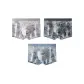 100% cotton (Light Gray+Dark Gray+Light Blue)