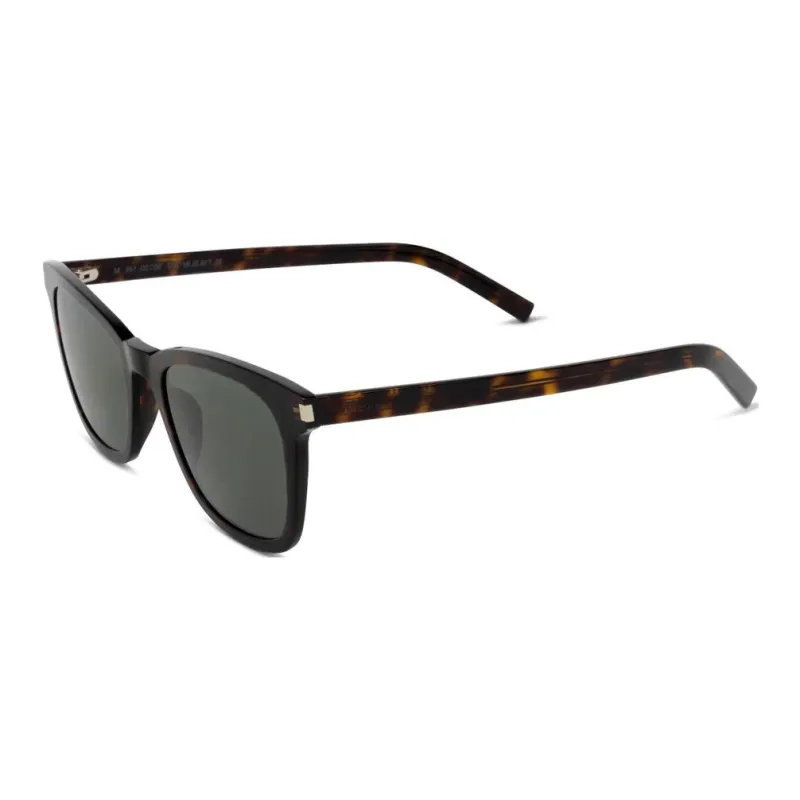 SAINT LAURENT Slim Square Frame Sunglasses-0