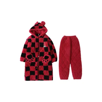 CAIHENGTONG Pajama Set Women's Rose Red