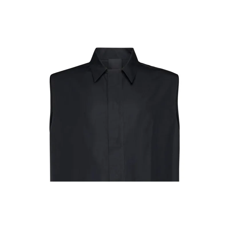 GIVENCHY Logo SS23 Shirt Men's Black-5