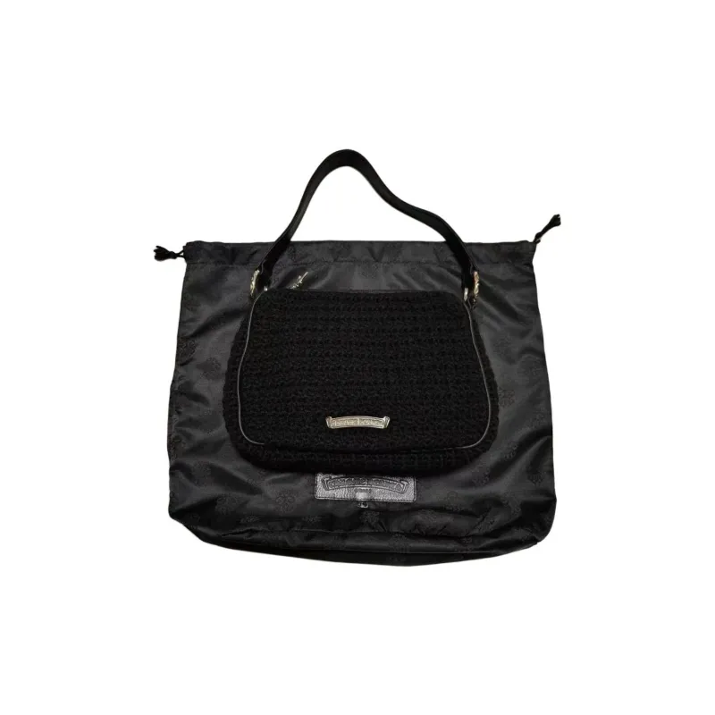 Chrome Hearts Yarns Chicken Nugget Bag Handbag Women's Black-1