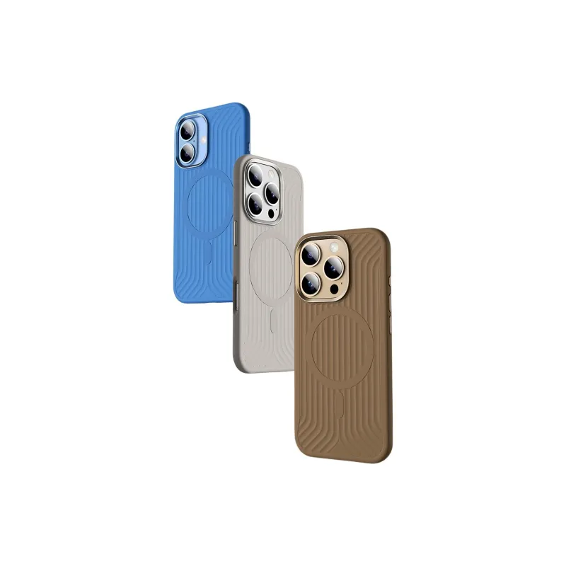 Spectatory Silicone Material True Liquid Magnetic Style Compatible With Apple IPhone 16 Pro Max Apple IPhone 16 Pro-1