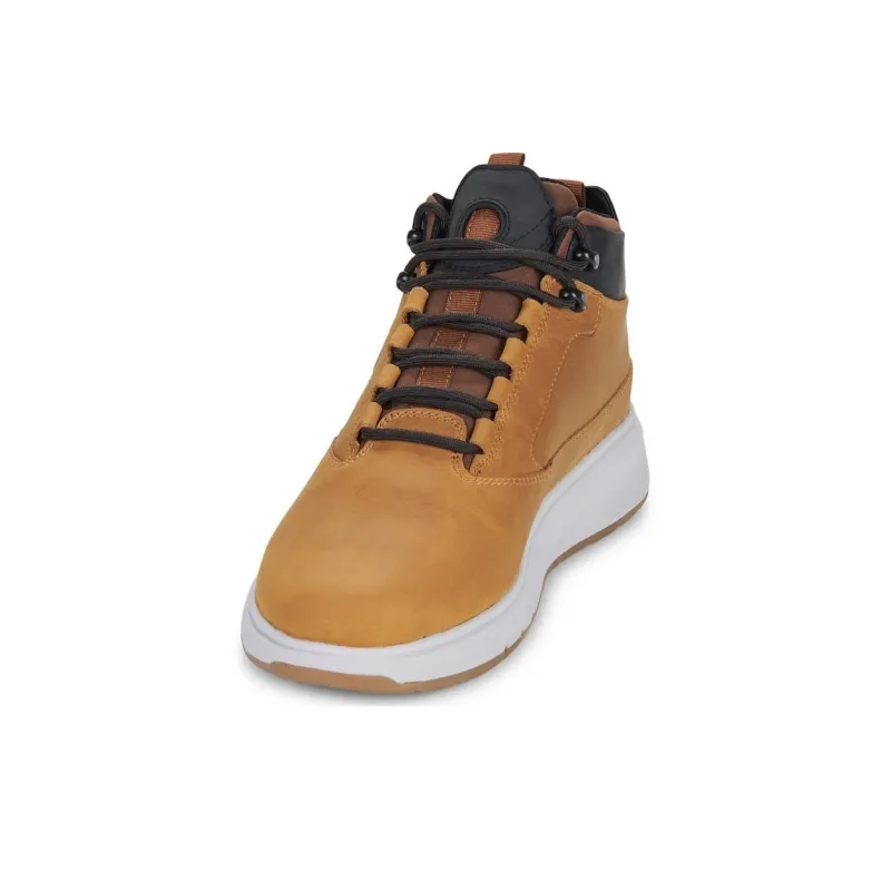 GEOX High Top Casual Shoes Men's Brown-4