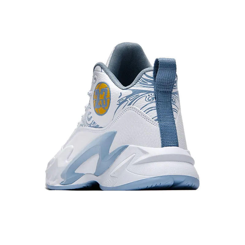 Black tailed Deer Shock Absorbers With Slip Resistant And Abrasion Resistant Properties Mid Top Basketball Shoes Unisex-2