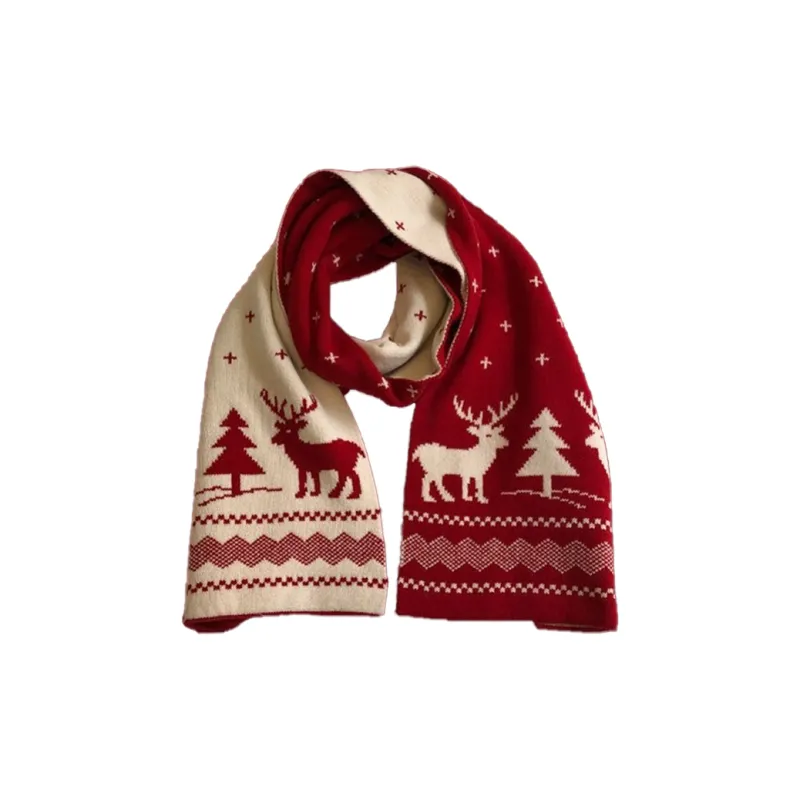 Bejirog Polyester Knit Scarves Unisex-0