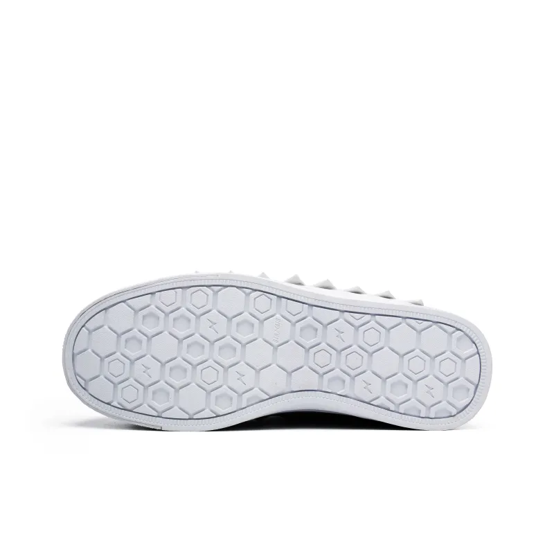 Stanair X Vandytheburger Skateboard Shoes Unisex Low Top White, Black-17
