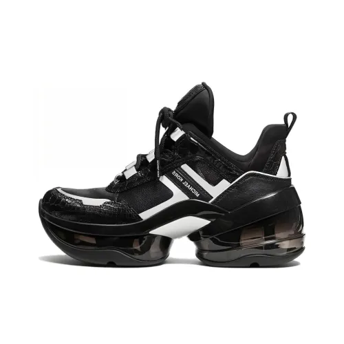 MICHAEL KORS Olympia Mid-Top Casual Shoes Women's Black