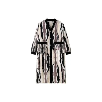 Meonsill Bath Robes Women's Apricot