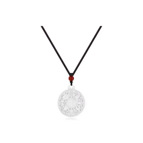 Brahmacharya 999 Fine Silver Necklaces Unisex