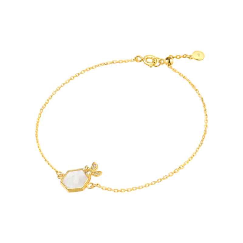 BABYBEI Mother Of Pearl Bracelets Women's-1