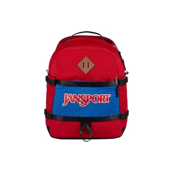 JanSport Recycled Nylon Backpack Unisex Red