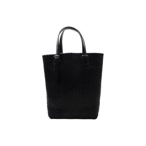 Bottega Veneta Bottega Veneta Luggage Collection Sheepskin Handbag Small Size Women's Black