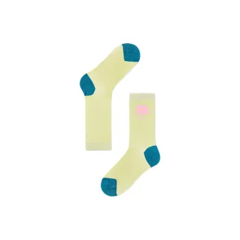 Happy Socks Mid Calf Socks Women's 1 Pack Caroline Grass Green