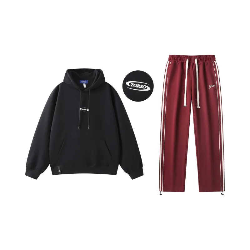 Torso Sweatshirt Sets Unisex-21