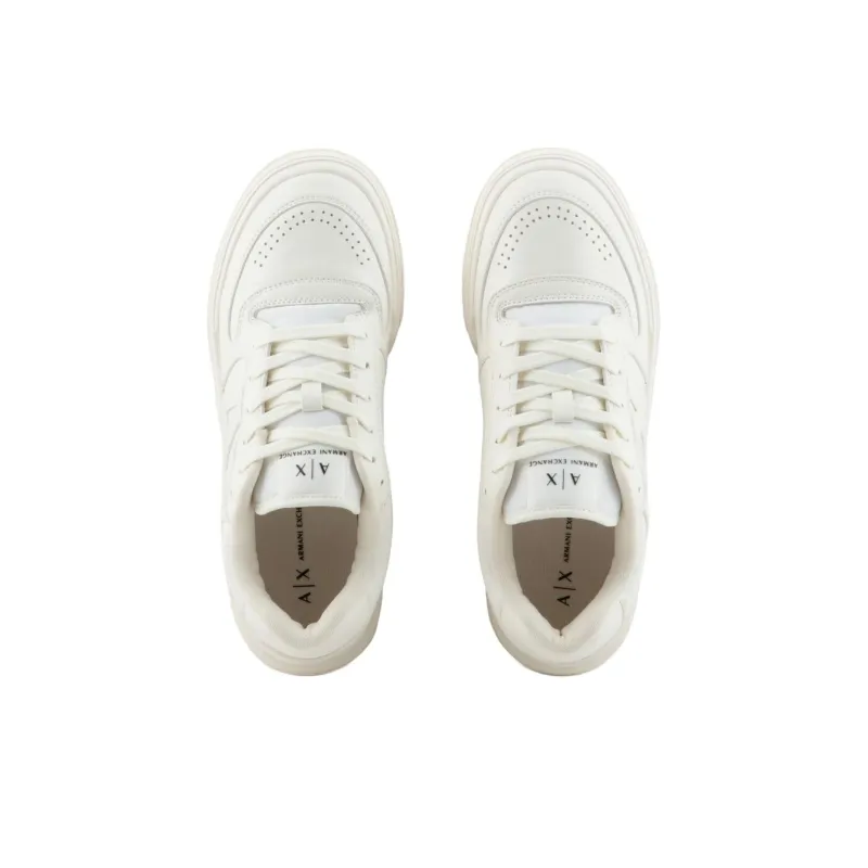 ARMANI EXCHANGE Logo-embossed Low-top Sneakers-4
