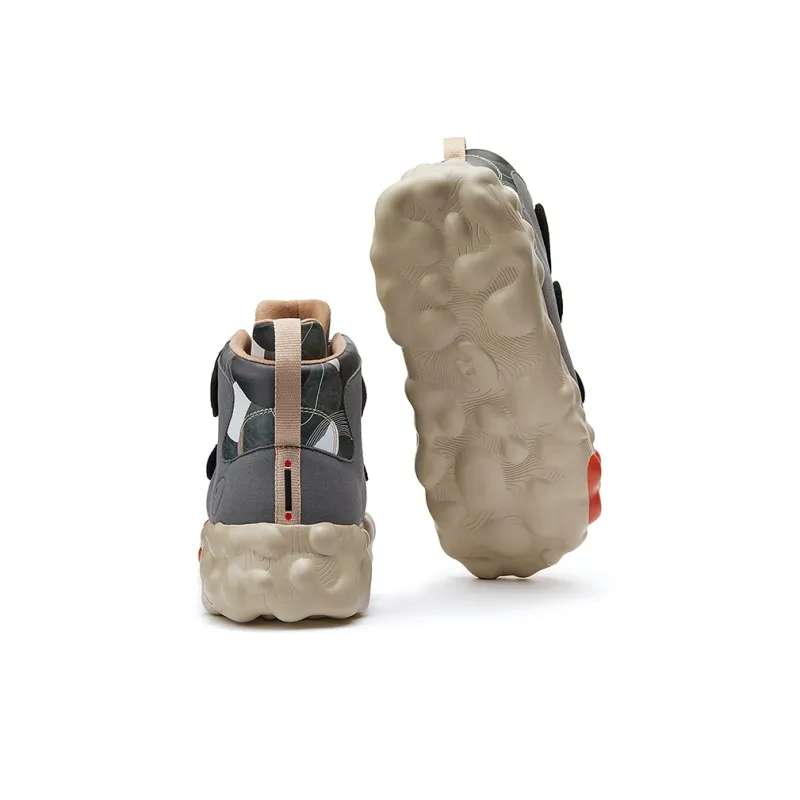 U.IN Figuras 5 Series High Top Casual Shoes Unisex-27