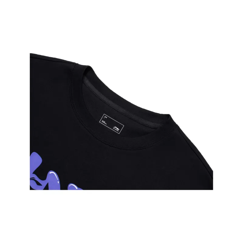 LiNing Sports Life Collection T Shirt Men's Black-2