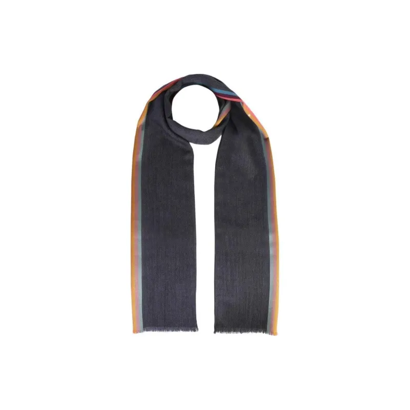 Paul Smith Striped Virgin Wool blend Scarf-1