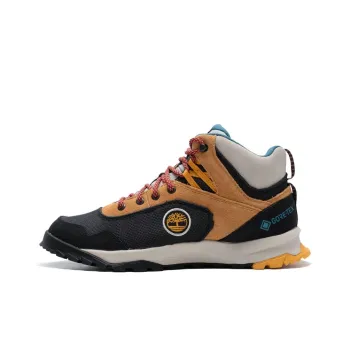 Timberland Lincoln Peak Anti Slip Wear Resistant Mid Top Hiking Shoes Women's Black Brown
