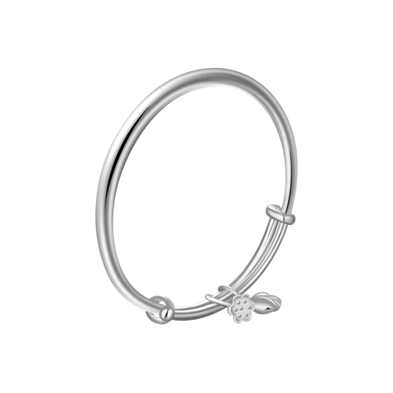 LAOYINJIANG S999 Fine Silver Kids' Bangle, Baby Bangle Kids'-6