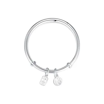 Datang Guoding S 999 Fine Silver Bangles Women's