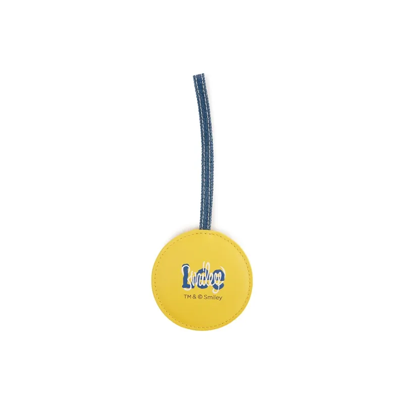 Lee SMILEY Collaboration PU Bag Accessories Unisex Yellow-1