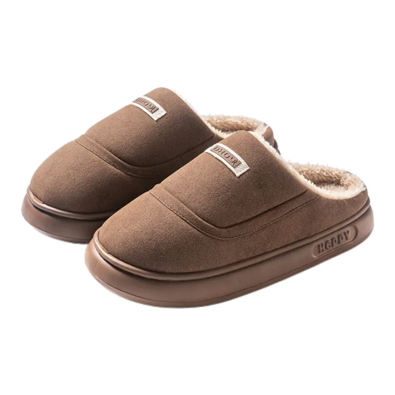 Darcy Sen Cotton Slippers Khaki/Dark Brown/Apricot-8