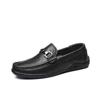 ΛOLUNKΛ Loafers Men Black