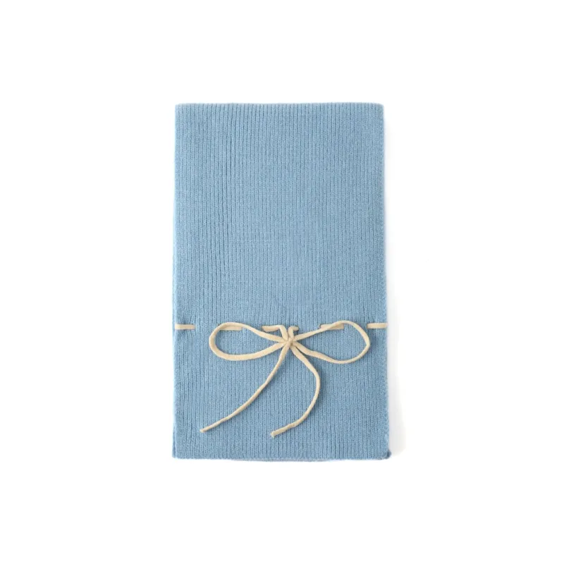 FREE RABBITⅡ Fall And Winter Warm Windproof Cold Resistant Knitted Fabric Yarn Scarf Unisex-3