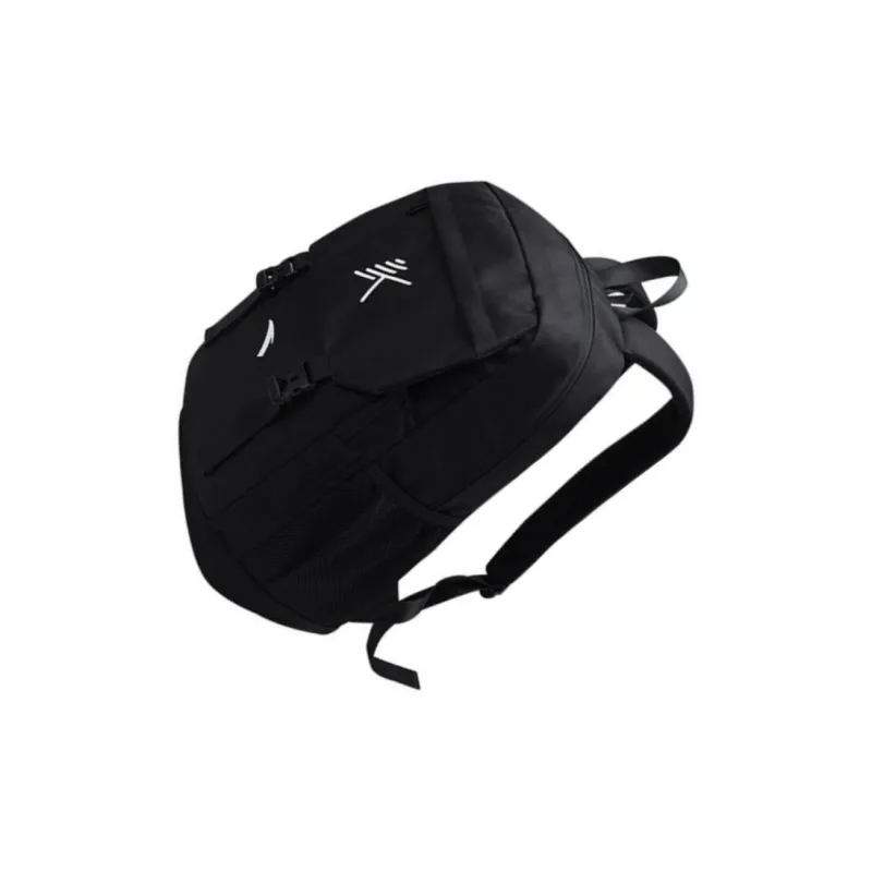 Anta Basketball Collection PU Double Coated Backpack Regular Unisex Black-2