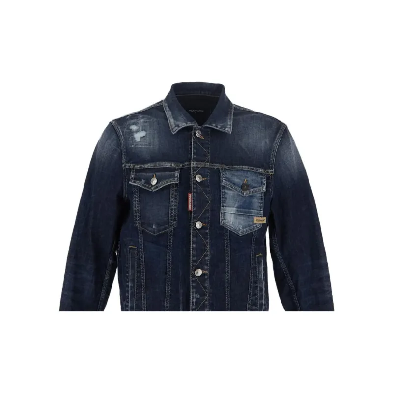DSQUARED 2 FW22 Denim Jacket Men's Blue-7
