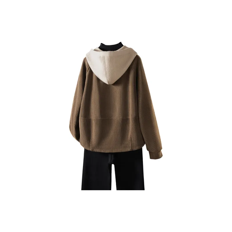 Cypress House Jackets & Coats Women's Dark Coffee-1
