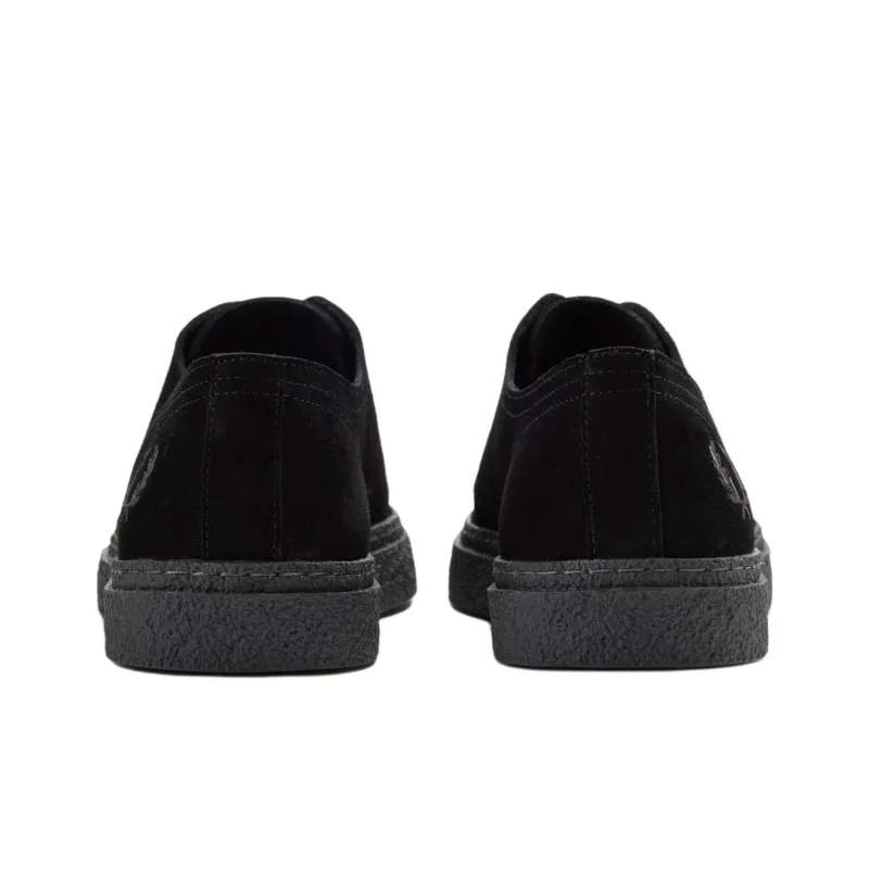 FRED PERRY Linden Low Top Skateboard Shoes Men's Black-3