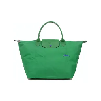 LONGCHAMP Le Pliage Club Nylon And Leather Dumpling Bag Handbags Women's Green