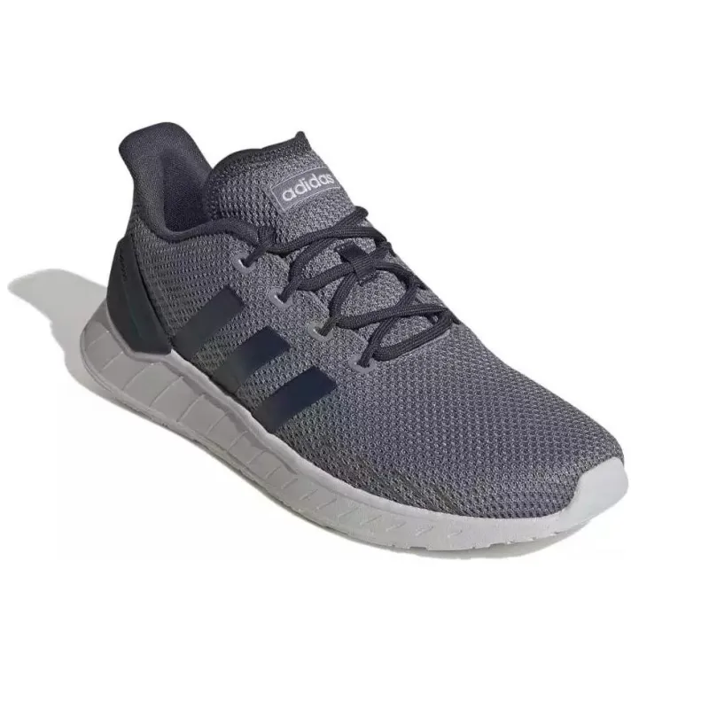 Adidas Questar Anti Slip Wear Resistant Low Top Running Shoes Men's Blue Gray-1