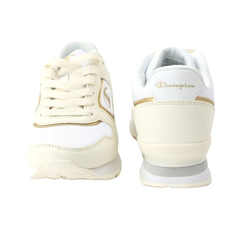 Champion Anti-Slip Wear-Resistant Low-Top Casual Running Shoes Women's Ecru Gold-4