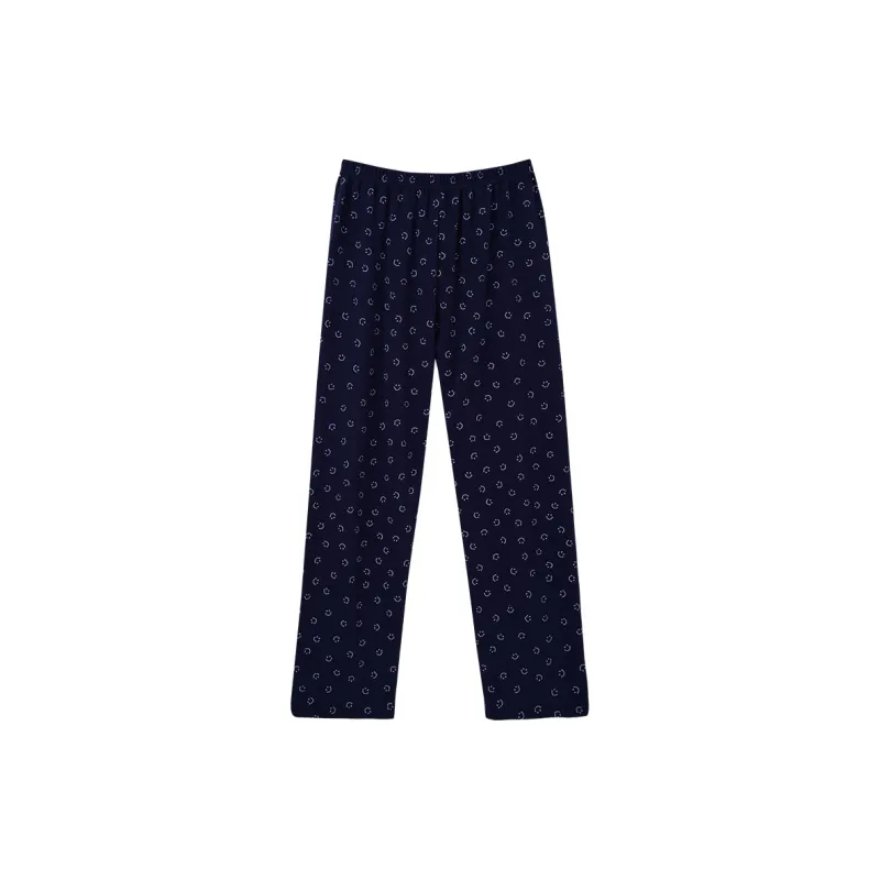 MADALLO Pajama Pants Women's Navy Blue-0