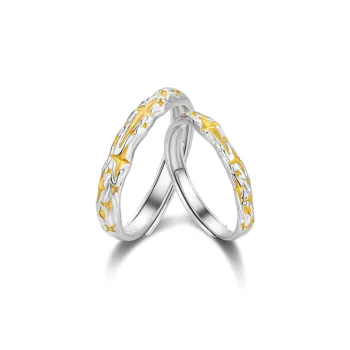 Central Fashion 925 Sterling Silver Rings Unisex