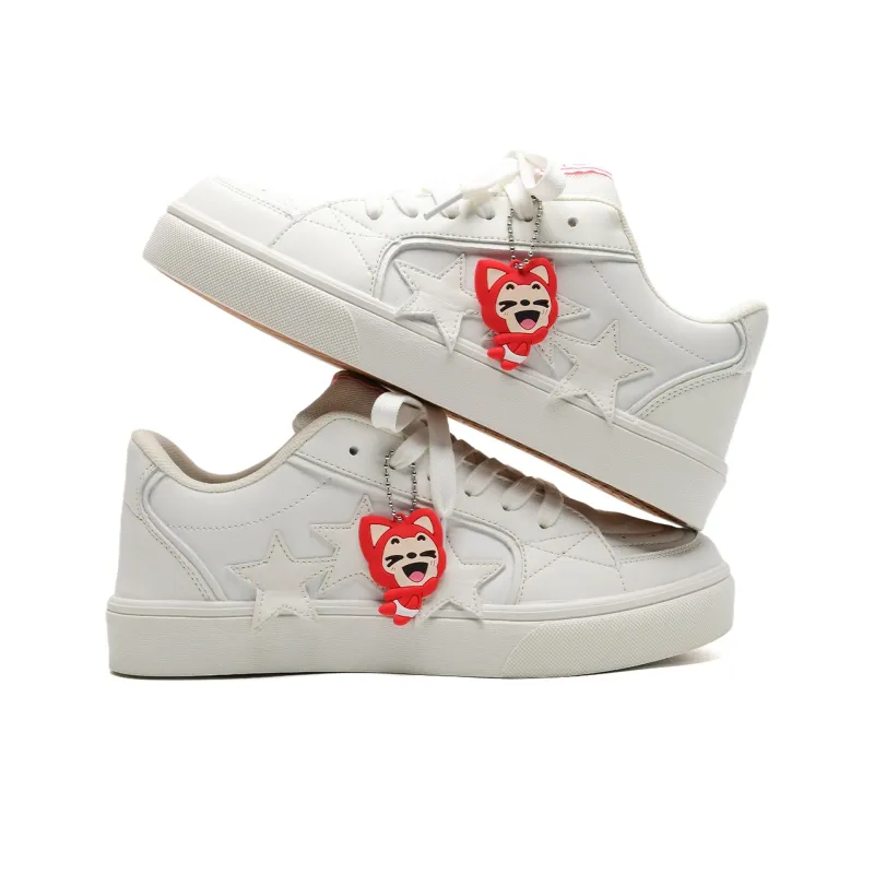 ALI THE FOX Anti Slip Wear Resistant Lightweight Breathable Low Top Skateboard Shoes Unisex-3