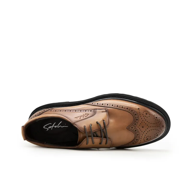 Satchi Casual Shoes Men's Bronze-3