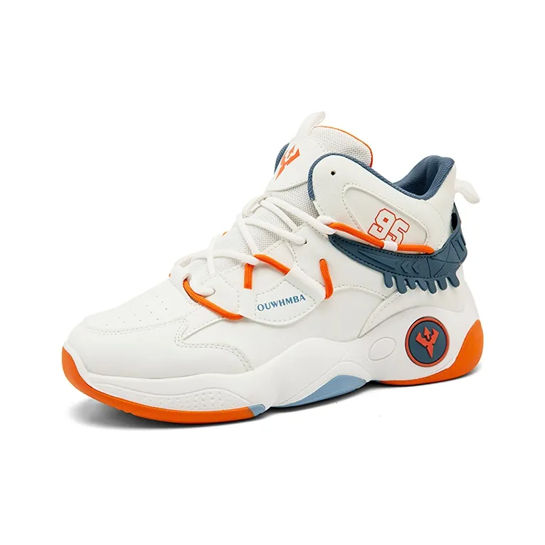 OUWENHEIMANBA Cushioning Coverage Rebound Height Increase Abrasion Resistant Breathable High Top Basketball Shoes Men's-9