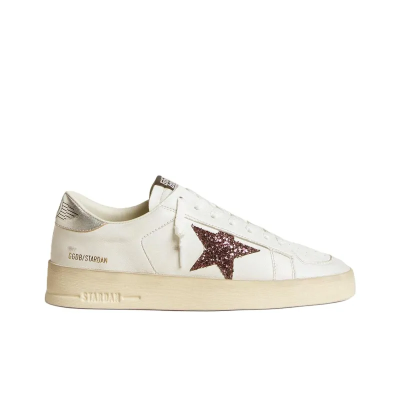 Golden Goose Stardan Low Top Skateboard Shoes Women's White-1